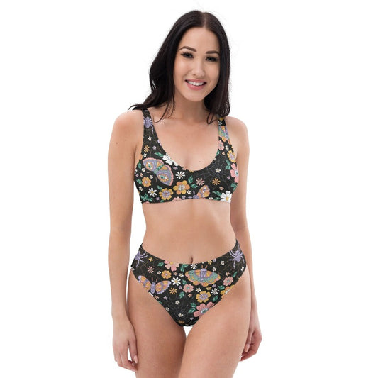 Psychedelic Spooky Two Piece Bikini