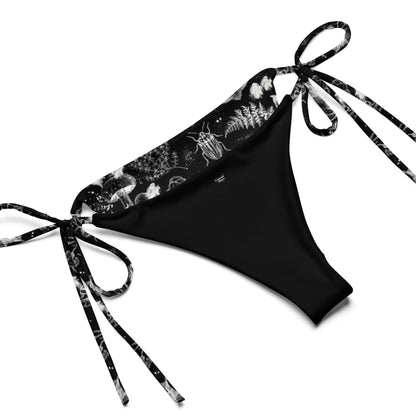 Dark Cottagecore String bikini