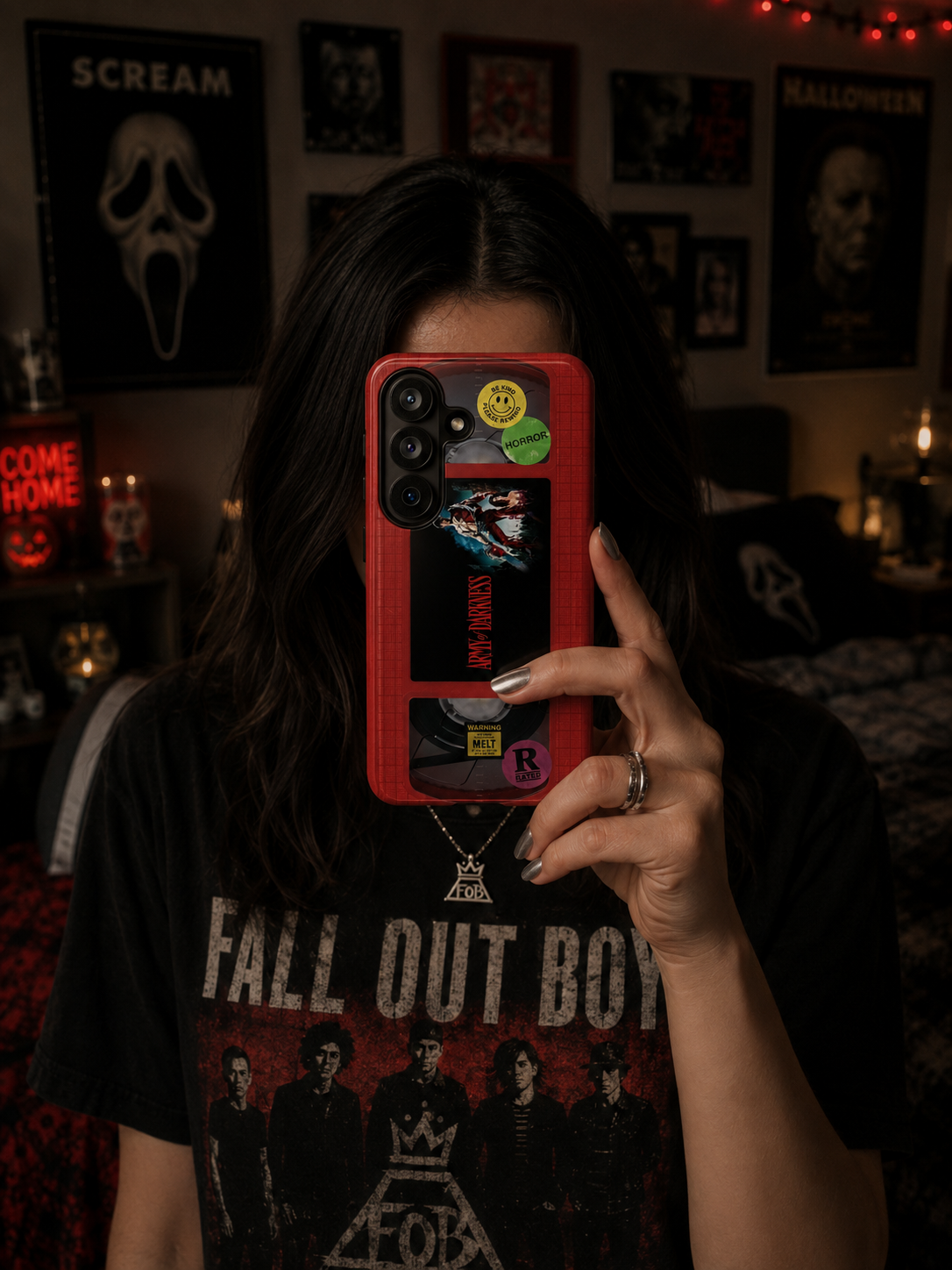 Army of Darkness Red Edition VHS Phone Case
