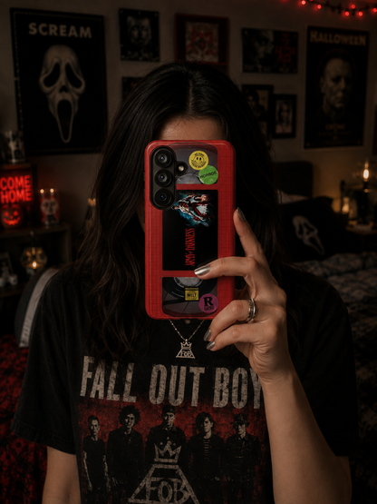 Army of Darkness Red Edition VHS Phone Case