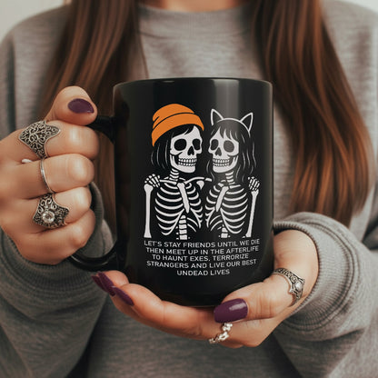 Skeleton Bestie Mug