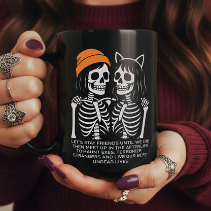 Skeleton Bestie Mug