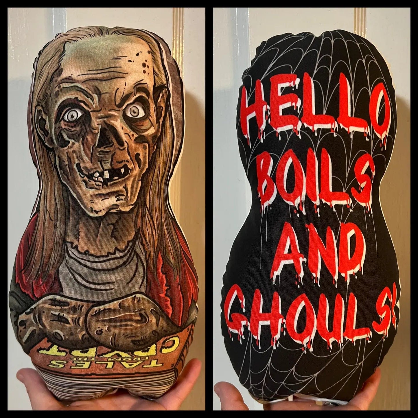 Crypt Keeper Mini Pillow