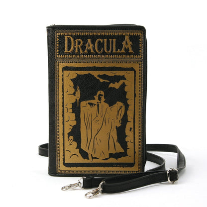 Black Dracula Cross Body Book Bag