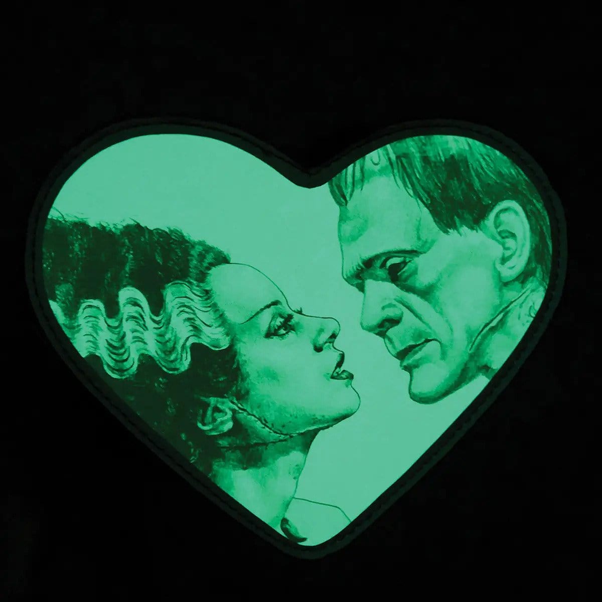 Glow in the Dark Bride of Frankenstein Bag