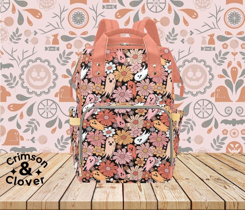 Floral Ghost Backpack