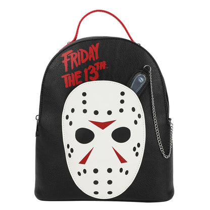 Friday the 13th Jason Mini Backpack with Knife Coin Purse