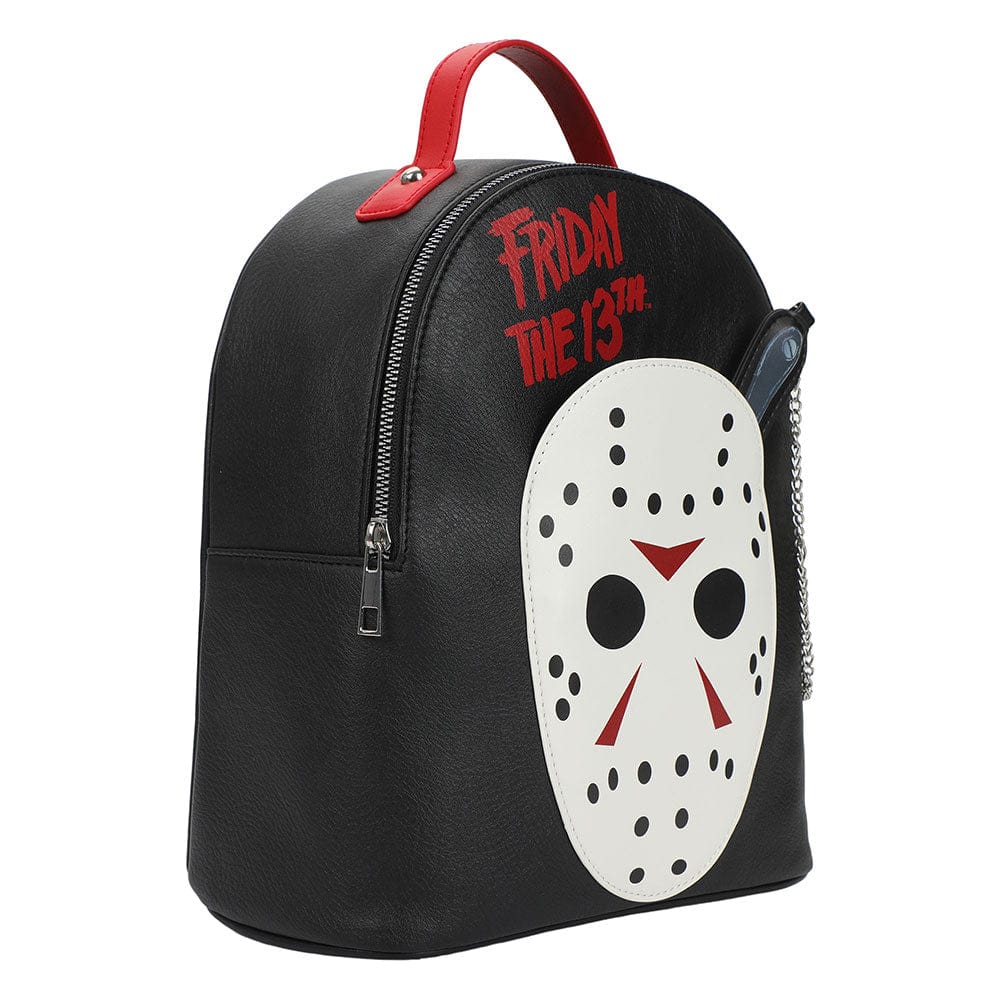 Friday the 13th Jason Mini Backpack with Knife Coin Purse