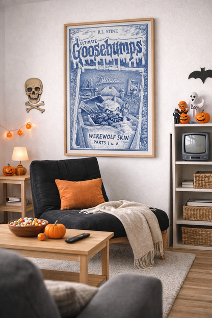 Goosebumps Toile Matte Print