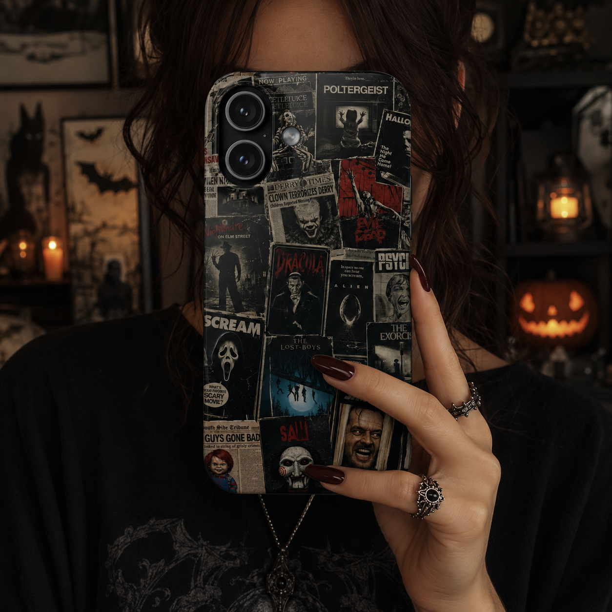 Horror Classics 1 Impact Resistant VHS PHone Case