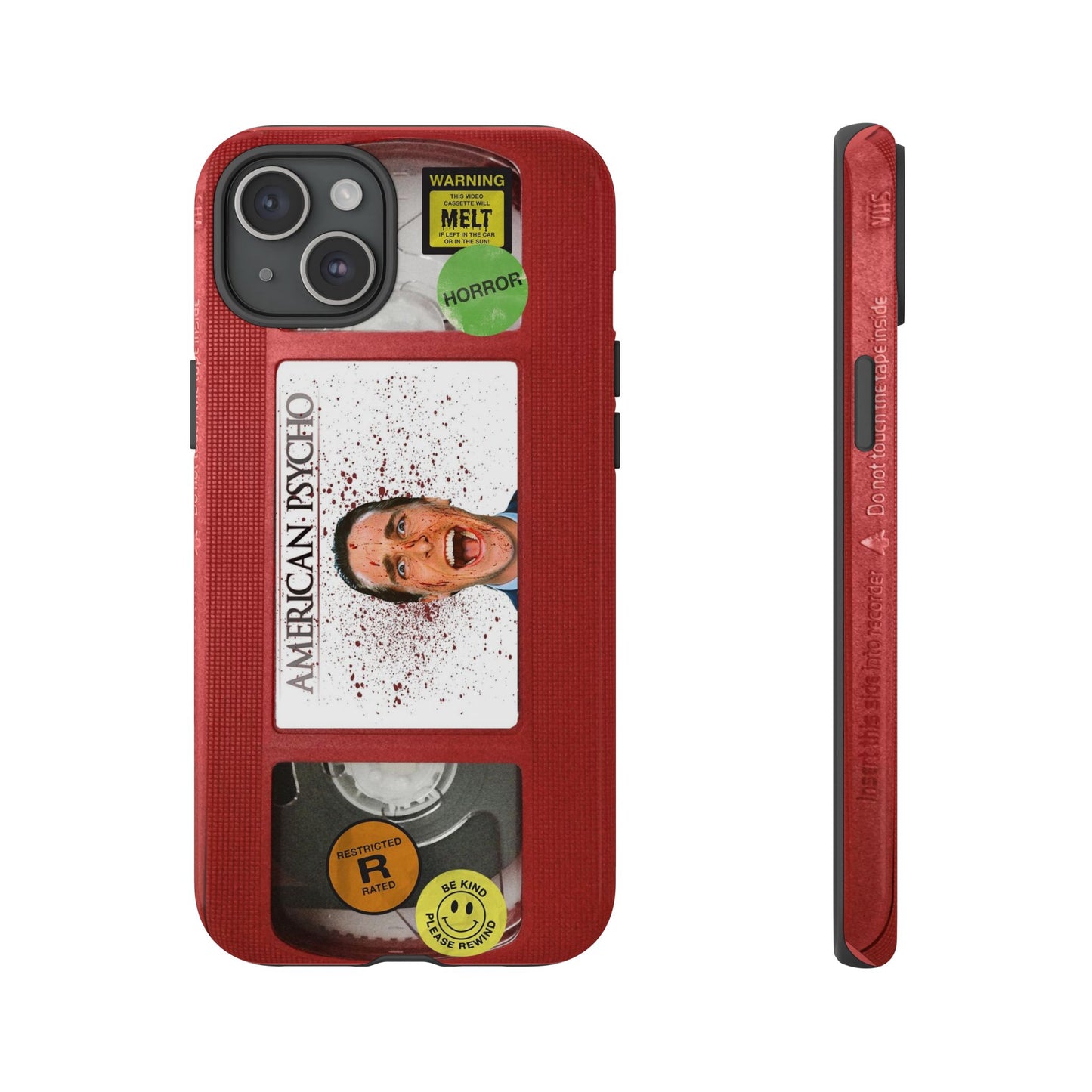 🇺🇸 Psycho Red Edition VHS Phone Case