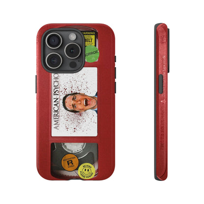 🇺🇸 Psycho Red Edition VHS Phone Case