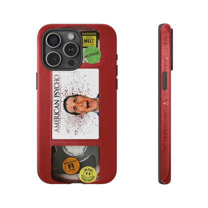 🇺🇸 Psycho Red Edition VHS Phone Case
