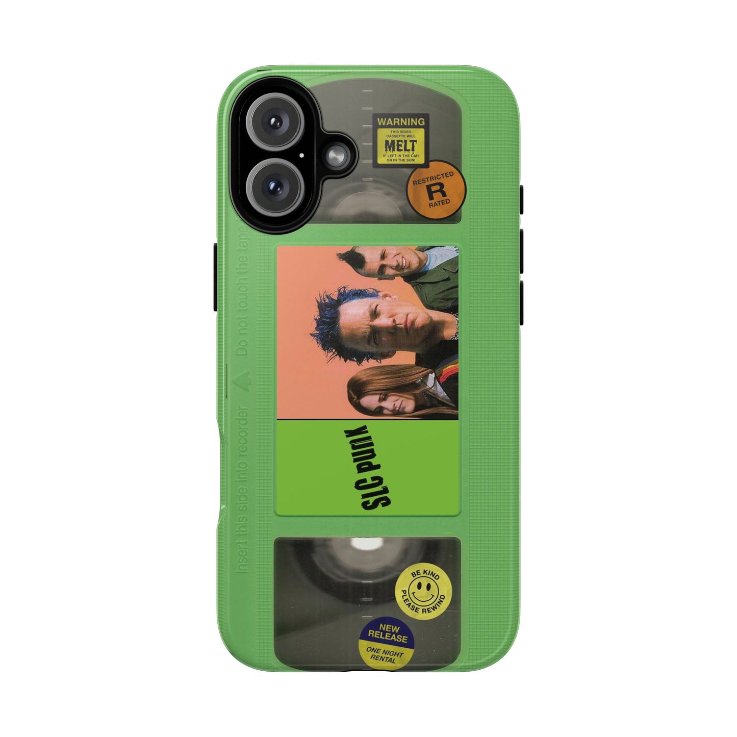 SLC Green Edition Impact Resistant VHS Phone Case