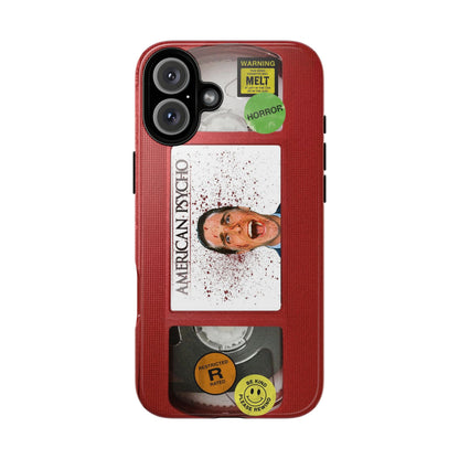 🇺🇸 Psycho Red Edition VHS Phone Case