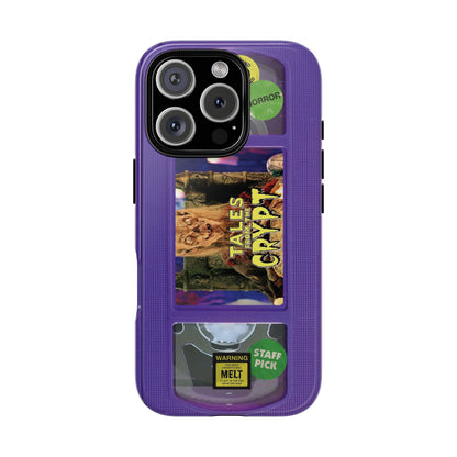 Tales Purple Edition Impact Resistant VHS Phone Case