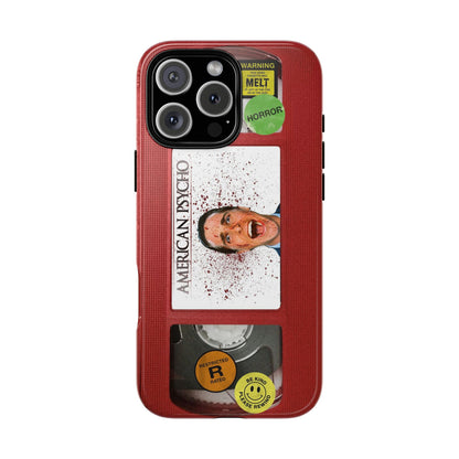 🇺🇸 Psycho Red Edition VHS Phone Case