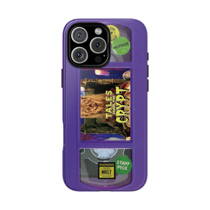 Tales Purple Edition Impact Resistant VHS Phone Case