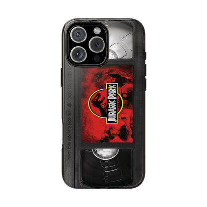 Jurassic Impact Resistant VHS Phone Case