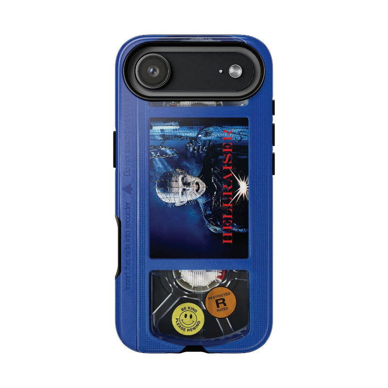 Hellraiser Blue Limited Edition Impact Resistant VHS Phone Case Wearecrimsonclover Hellraiser Blue Limited Edition Impact Resistant VHS Phone Case Wearecrimsonclover
