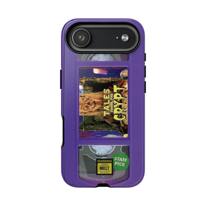 Tales Purple Edition Impact Resistant VHS Phone Case
