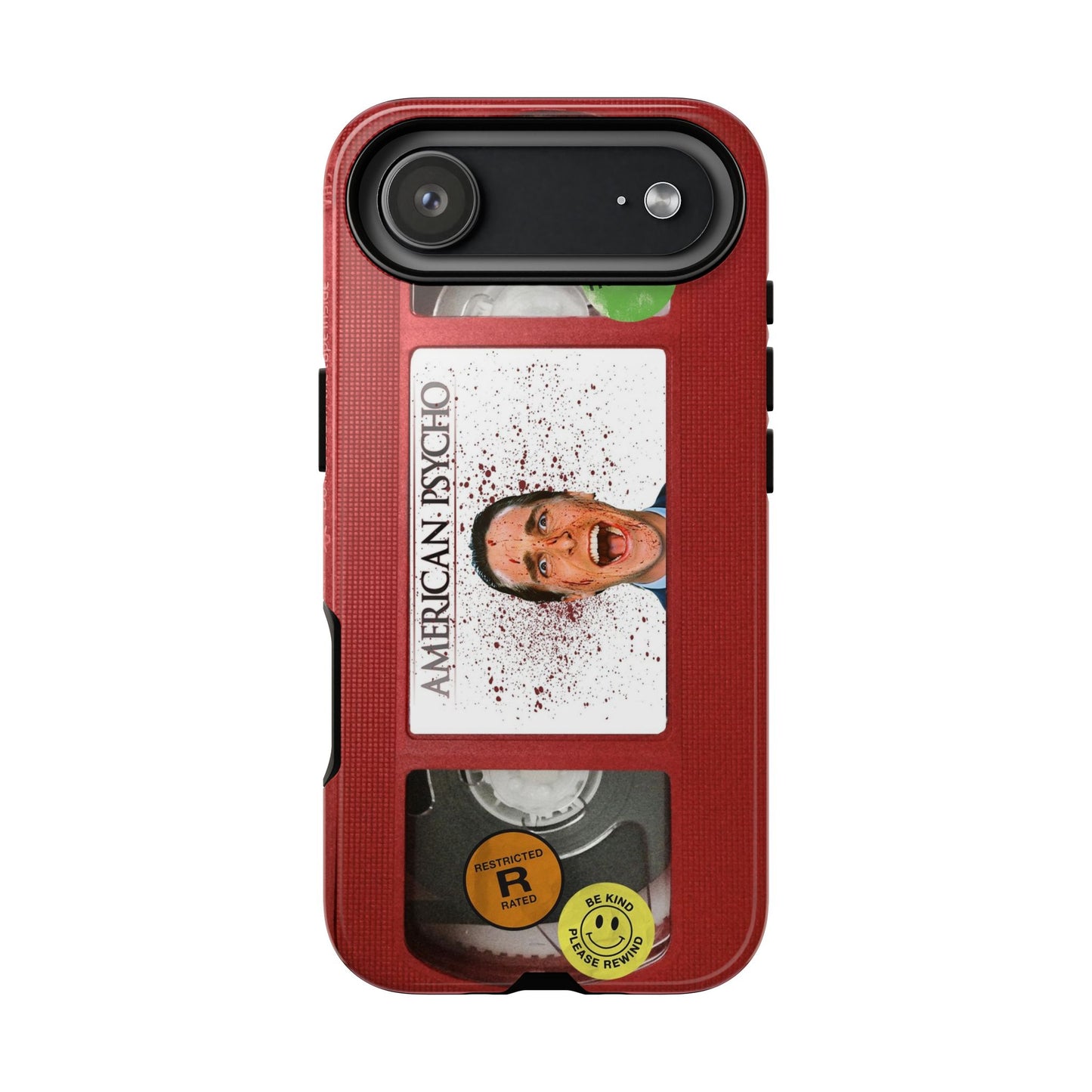 🇺🇸 Psycho Red Edition VHS Phone Case