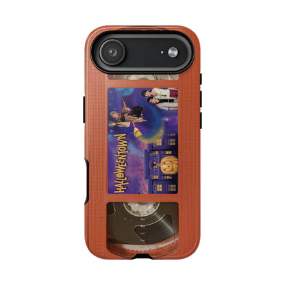 Halloween Town Orange Impact Resistant Phone Case
