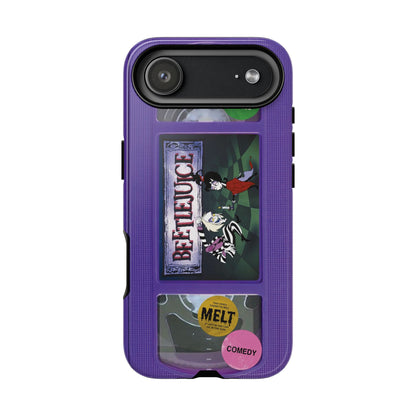 Animated BJ Purple Edition Impact Resistant VHS Phone Case