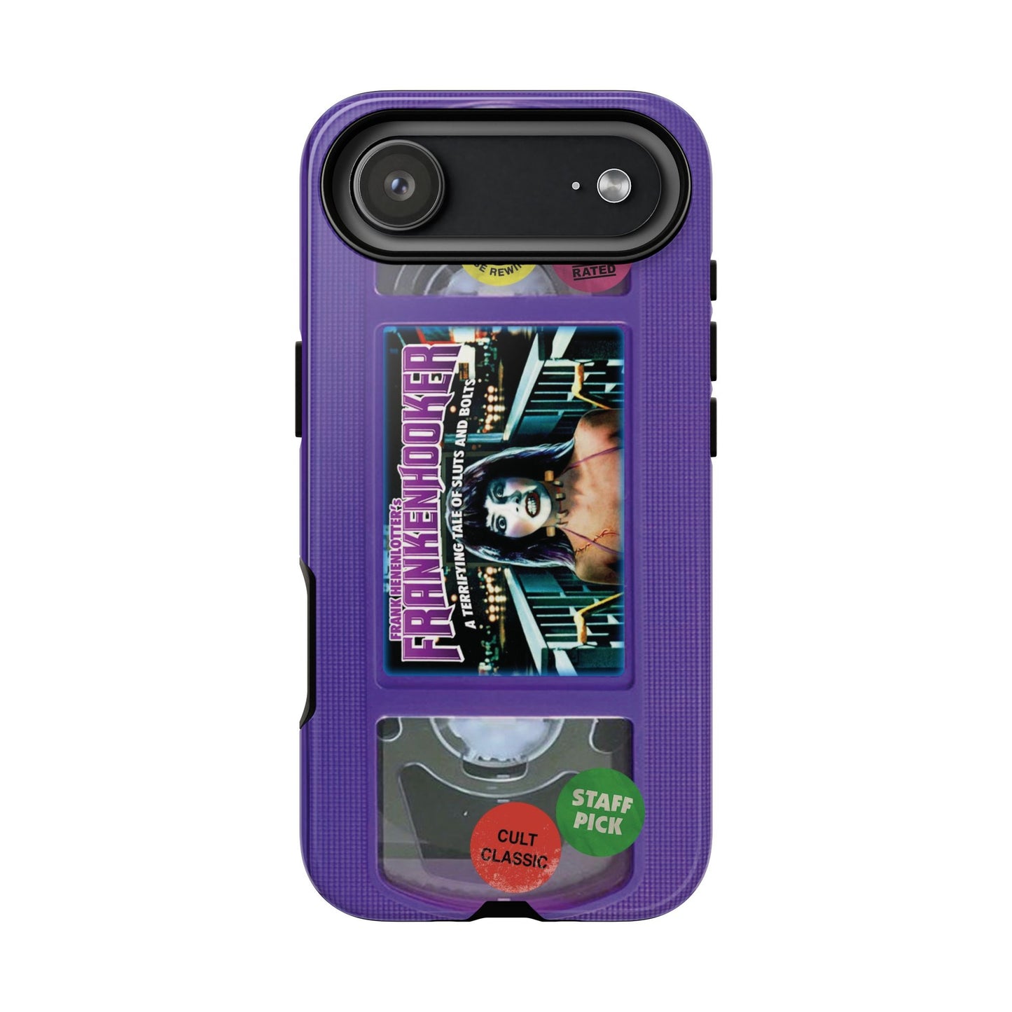 Frankenhooker Purple Edition Impact Resistant VHS Phone Case