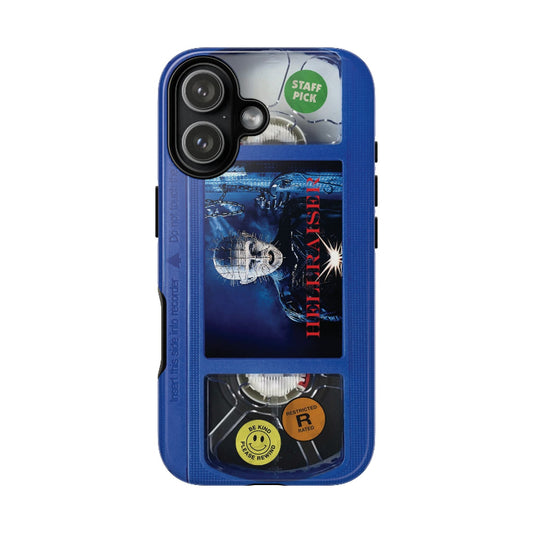 Hellraiser Blue Limited Edition Impact Resistant VHS Phone Case