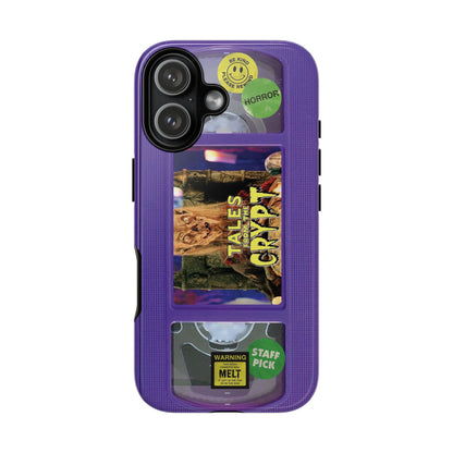Tales Purple Edition Impact Resistant VHS Phone Case