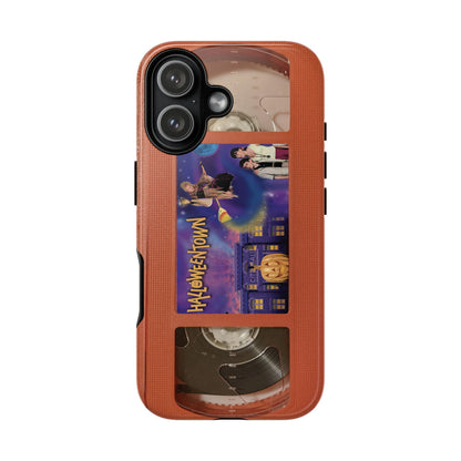Halloween Town Orange Impact Resistant Phone Case