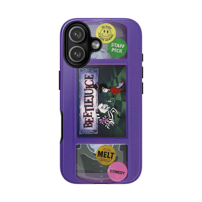 Animated BJ Purple Edition Impact Resistant VHS Phone Case