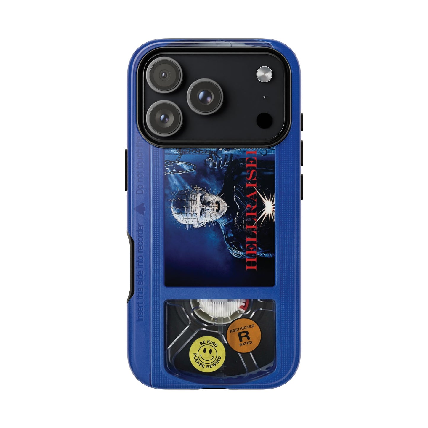 Hellraiser Blue Limited Edition Impact Resistant VHS Phone Case