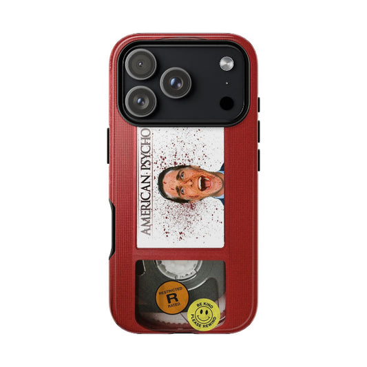 🇺🇸 Psycho Red Edition VHS Phone Case