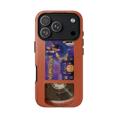 Halloween Town Orange Impact Resistant Phone Case