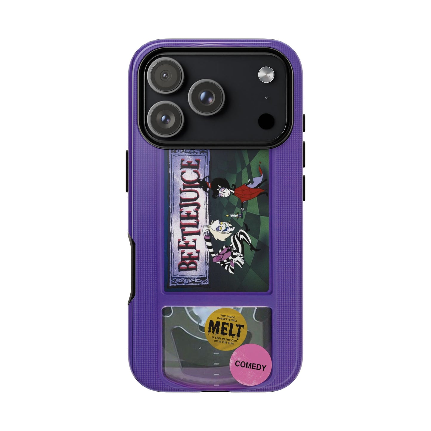 Animated BJ Purple Edition Impact Resistant VHS Phone Case