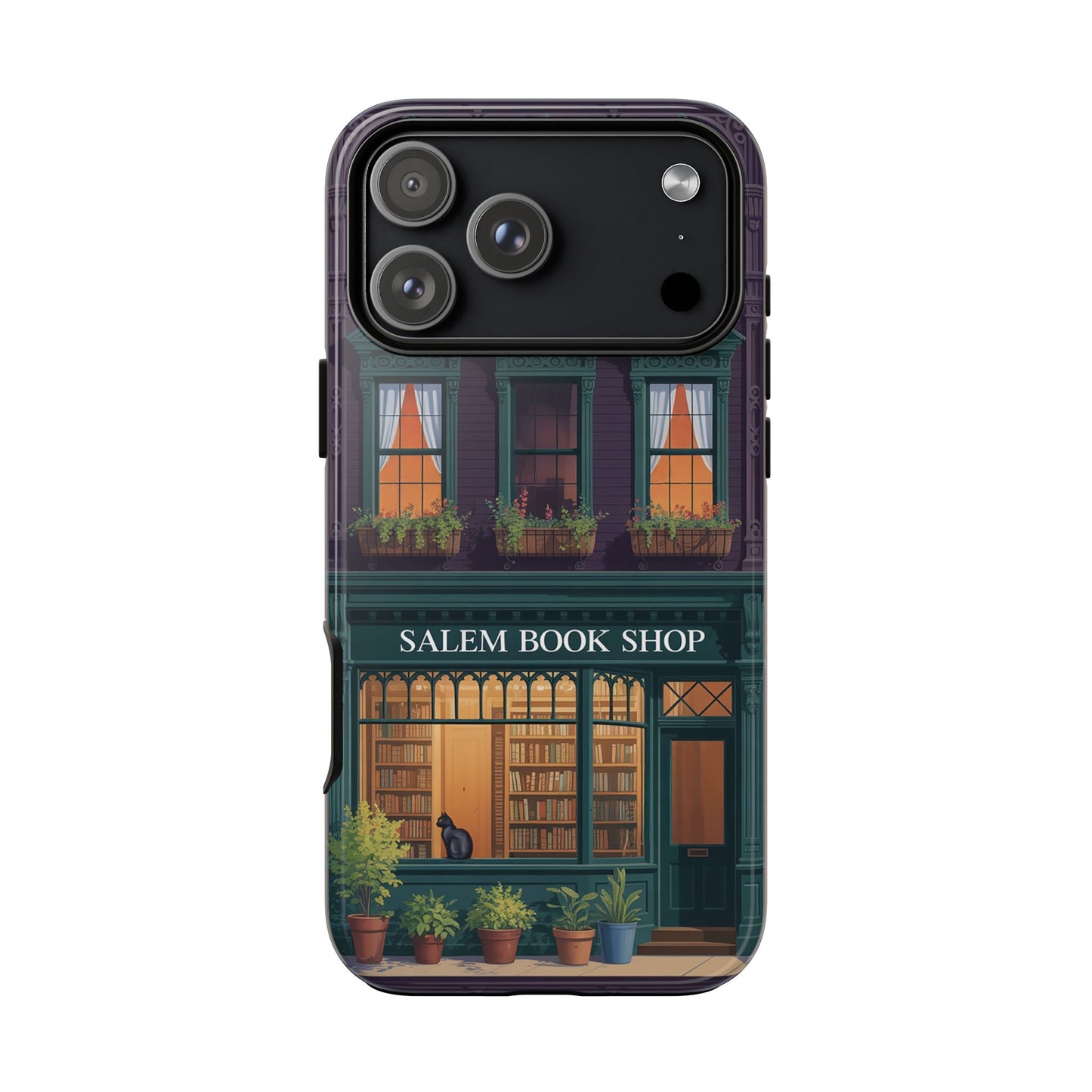 Salem Book Shop Impact Resistant Phone Case
