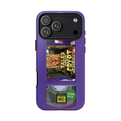 Tales Purple Edition Impact Resistant VHS Phone Case