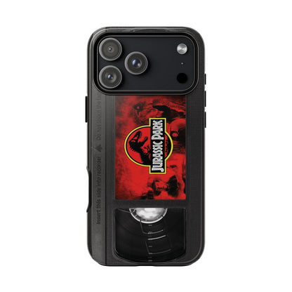 Jurassic Impact Resistant VHS Phone Case