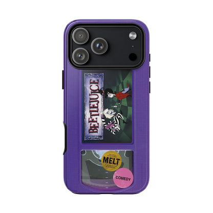 Animated BJ Purple Edition Impact Resistant VHS Phone Case
