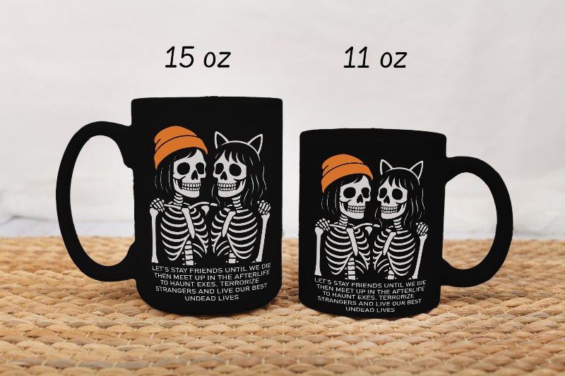 Skeleton Bestie Mug