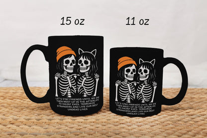 Skeleton Bestie Mug