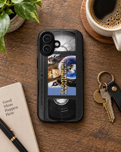 Labyrinth Impact Resistant VHS Phone Case