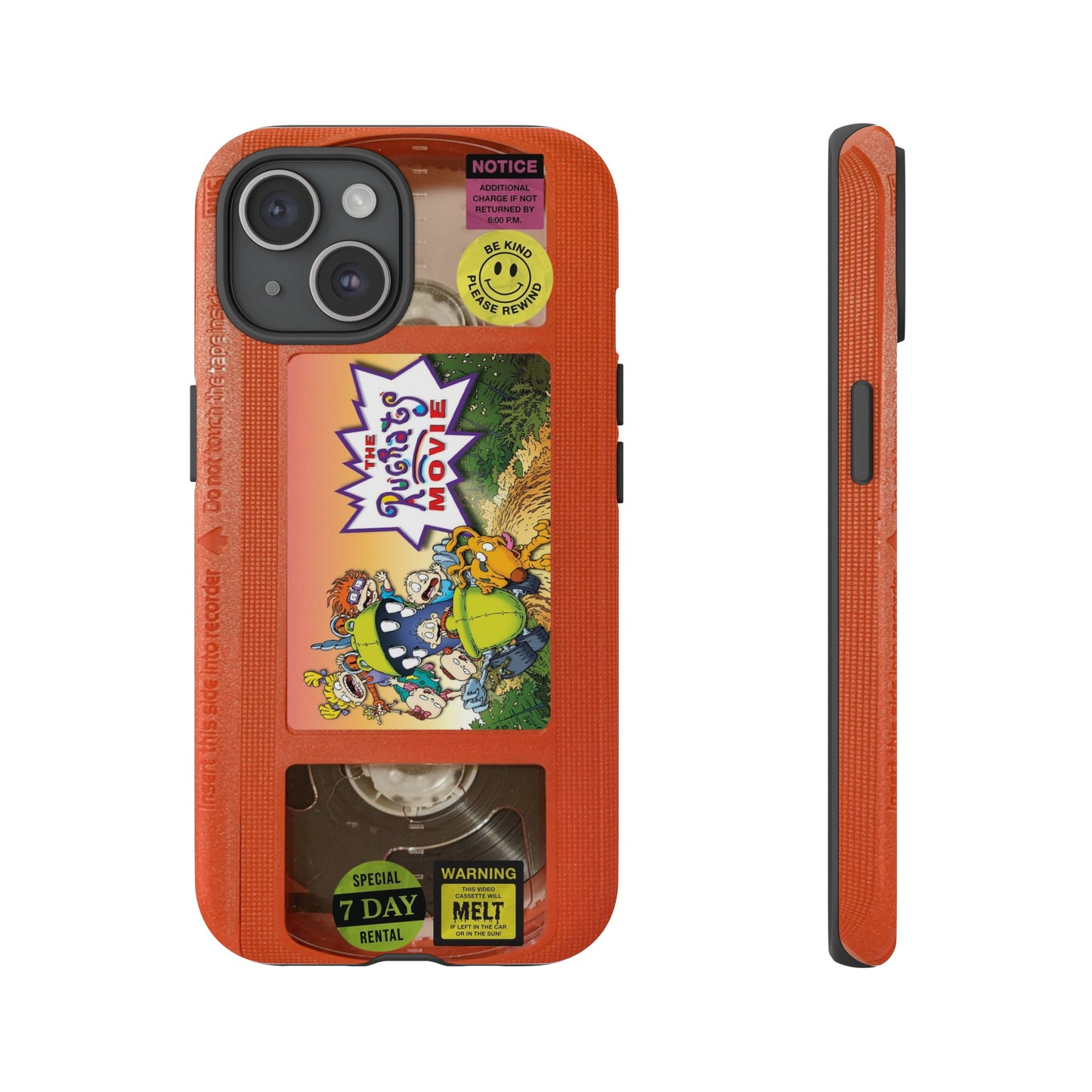 Rugrats Orange Edition VHS Phone Case