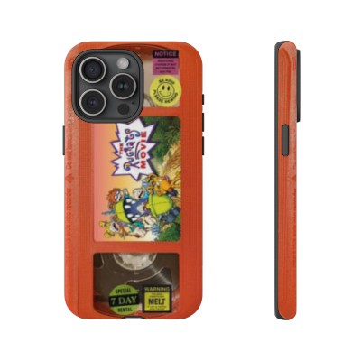 Rugrats Orange Edition VHS Phone Case