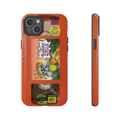 Rugrats Orange Edition VHS Phone Case