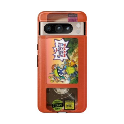 Rugrats Orange Edition VHS Phone Case