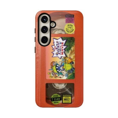 Rugrats Orange Edition VHS Phone Case