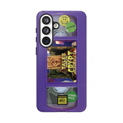 Tales Purple Edition Impact Resistant VHS Phone Case